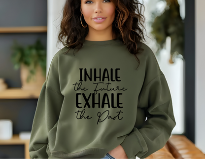 Inhale the Future Crew Sweater